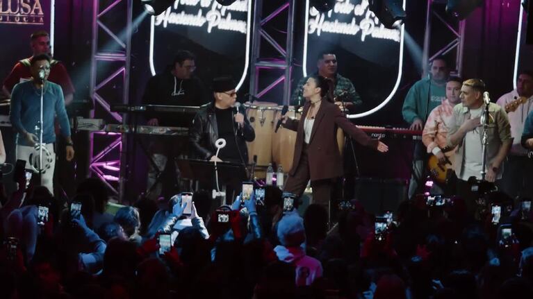 Euge Quevedo lanzó a dúo con el Rey Pelusa "Mi amor, mi gran locura", grabada en vivo en La Morocha