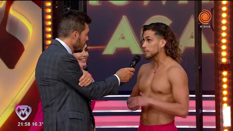 Jimena Barón coqueteó con el cordobés Tito Díaz