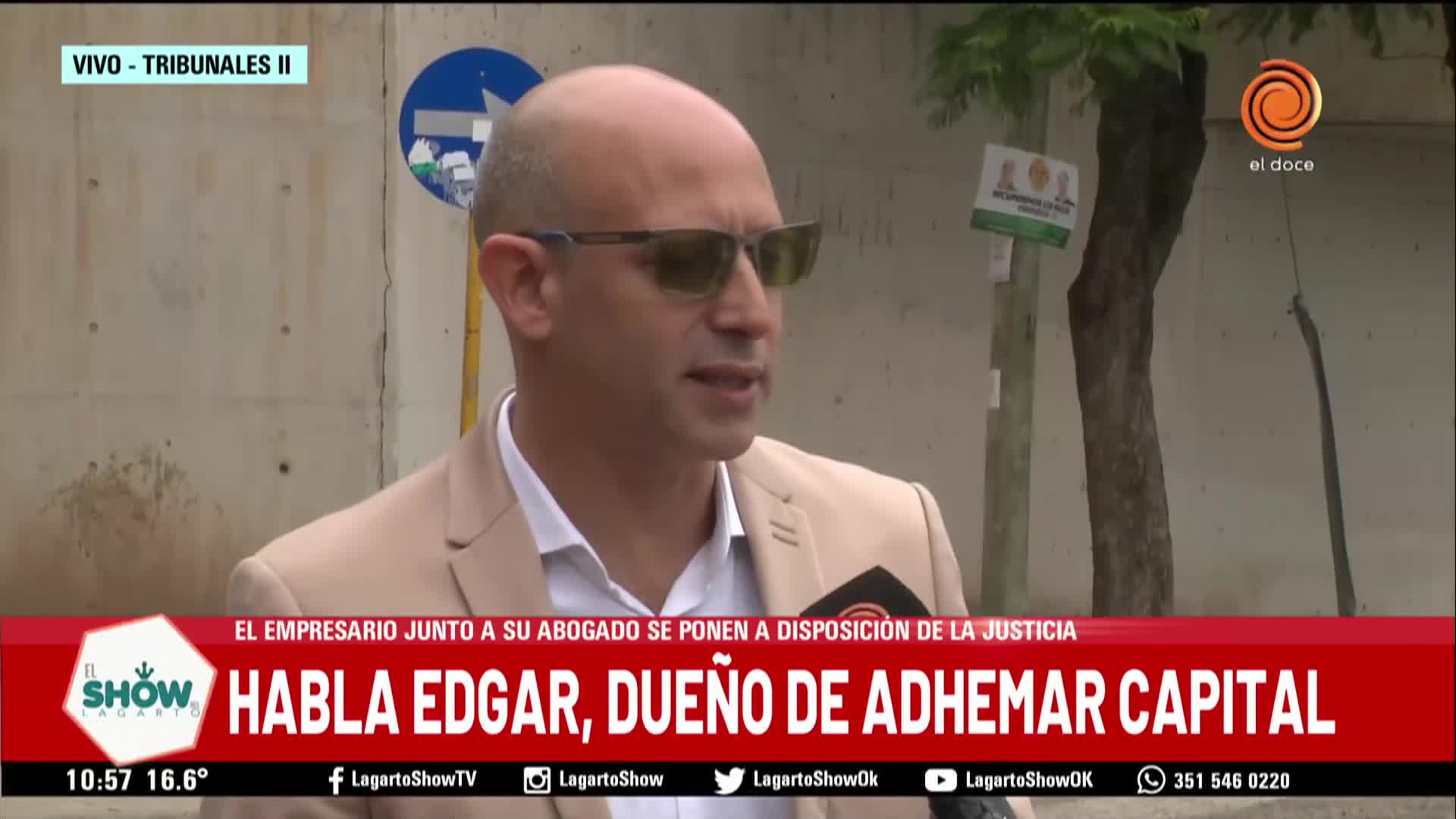 El CEO de Adhemar se presentó ante la Justicia de Córdoba