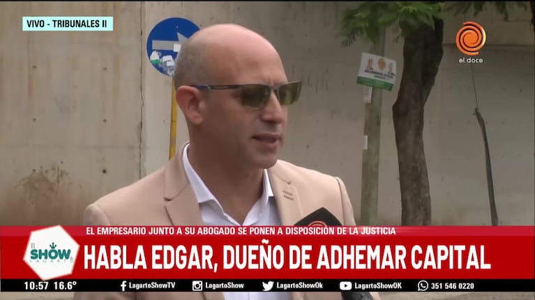 El CEO de Adhemar se presentó ante la Justicia de Córdoba