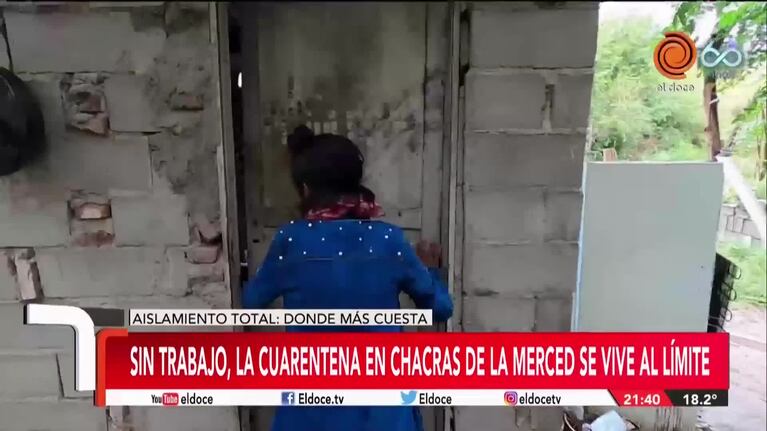 La triste realidad en Chacras de la Merced