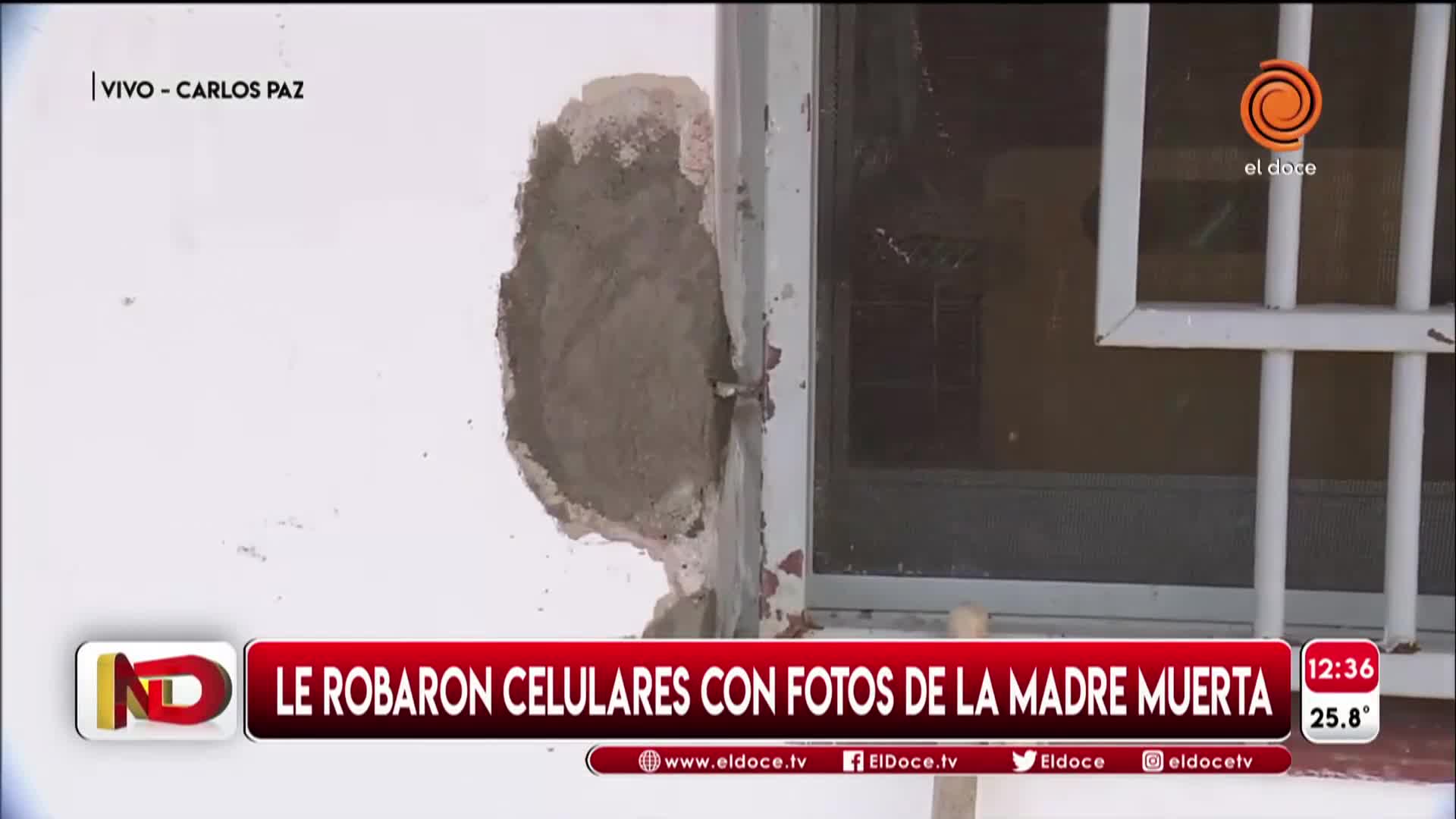 Le destrozaron la casa, robaron 40 mil pesos y celulares en Carlos Paz