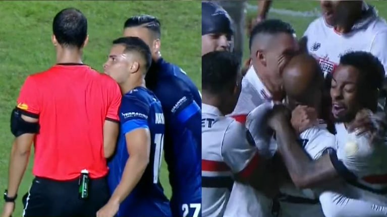El polémico gol de penal de Lucas Moura y el 1 a 0 de Sao Paulo ante Talleres