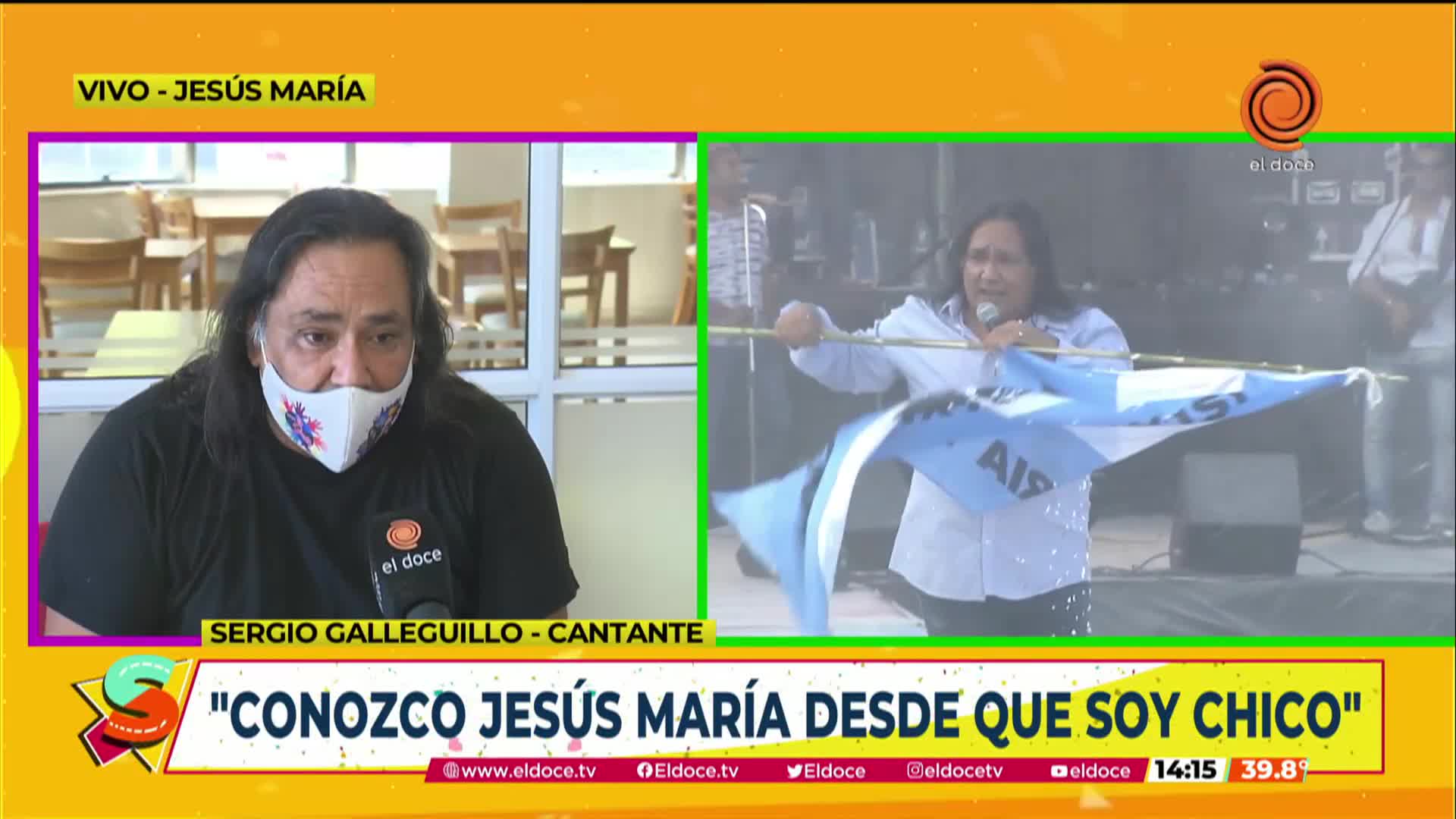 Sergio Galleguillo y su relación con Jesús María