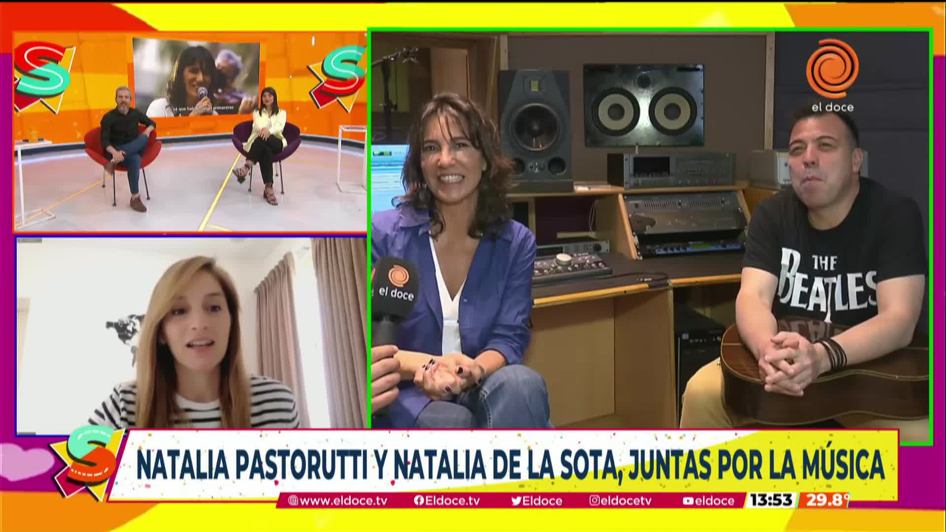 Natalia de la Sota y Natalia Pastorutti, juntas por la música