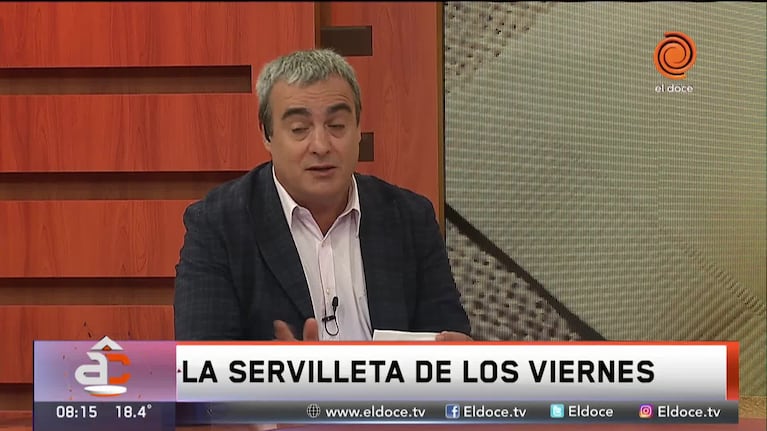 La servilleta del viernes 15 de marzo