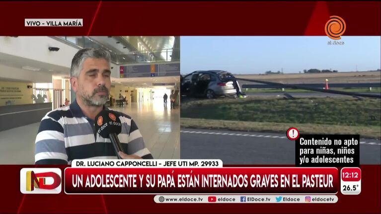 Le amputaron un brazo al conductor de la tragedia vial con hinchas de Talleres