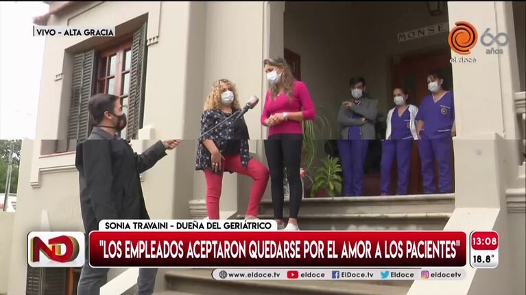 Un geriátrico de Alta Gracia, ejemplo en la lucha contra el coronavirus