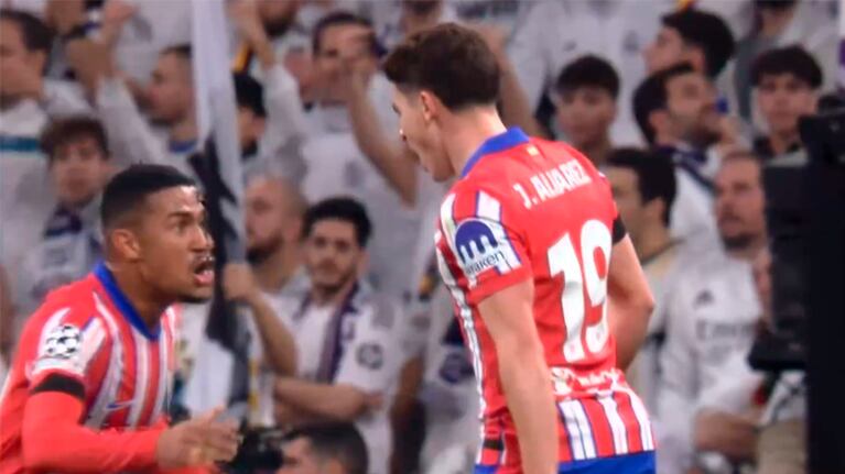 El golazo de Julián Álvarez para el 1 a 1 de Atlético de Madrid ante el Real Madrid por Champions