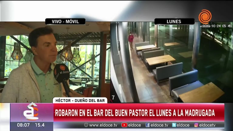 Robaron la recaudación del bar del Buen Pastor: sospechan que el ladrón conocía el lugar