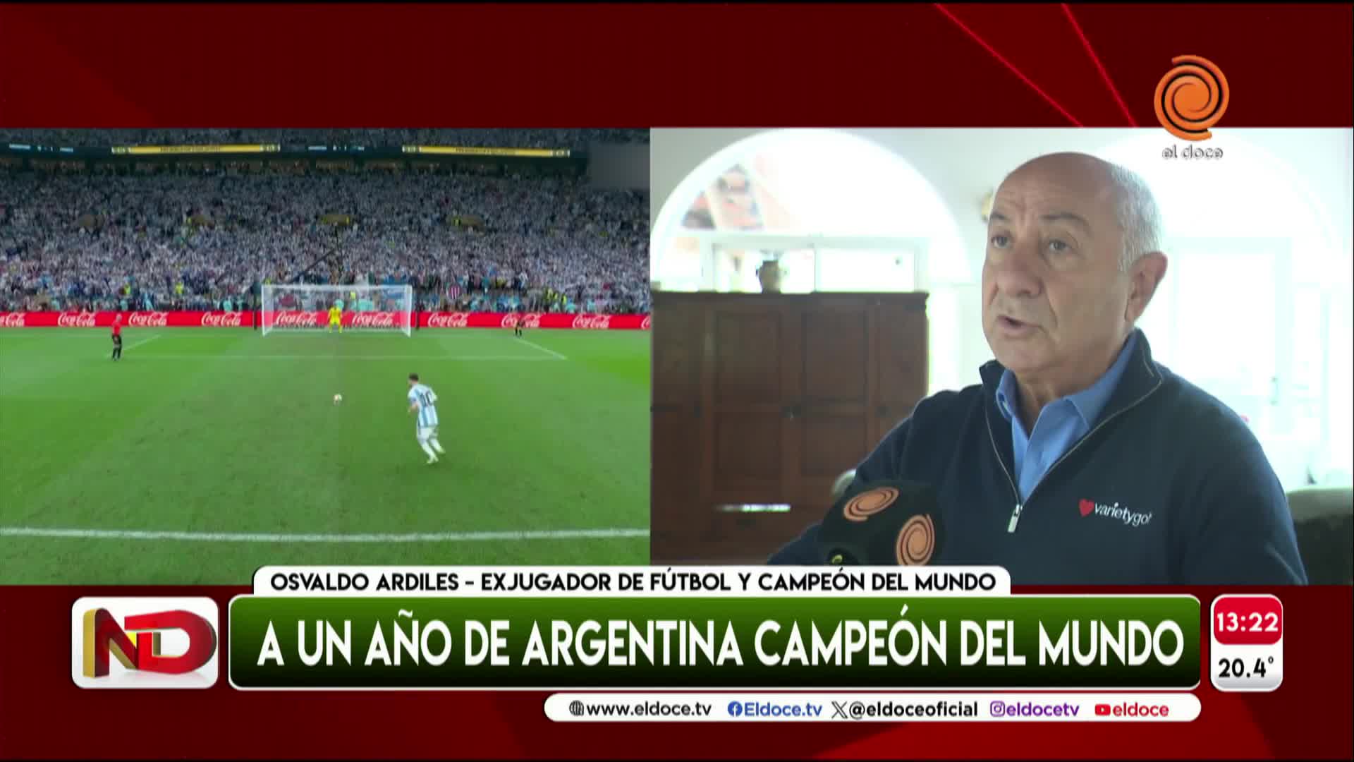 A un año del último Mundial que ganó Argentina, Ardiles contó cómo es vivir como campeón