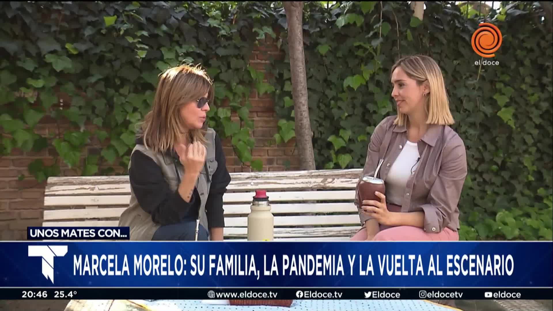 Tomando mate con Marcela Morelo: "En casa amamos a Paulo Londra"