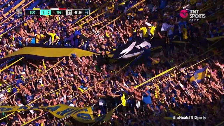 Boca se puso arriba en la final contra Tigre