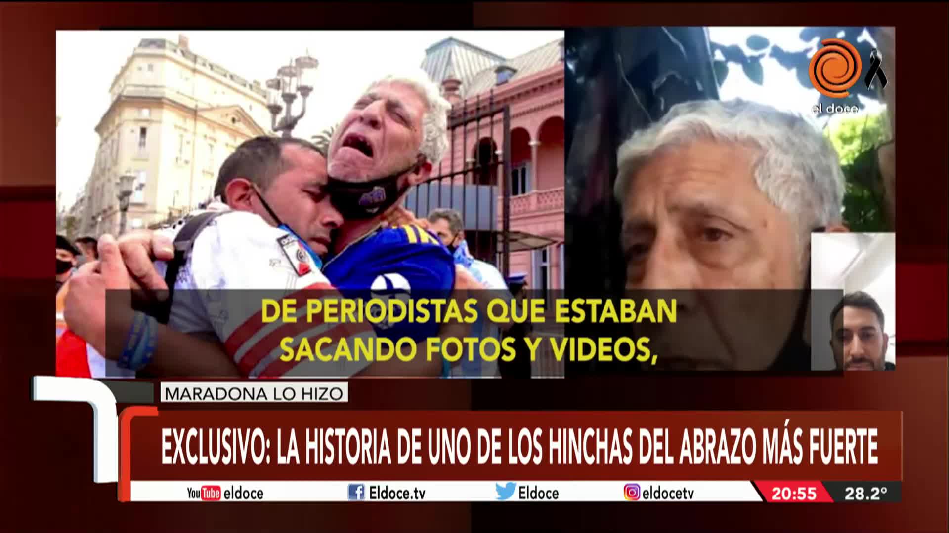 Rivales históricos, unidos por Diego