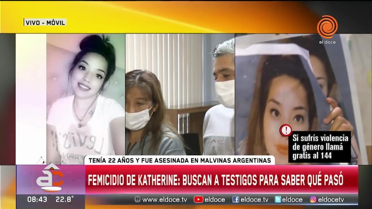 Crimen de Katherine Saavedra: su novio sigue detenido, pero buscan testigos