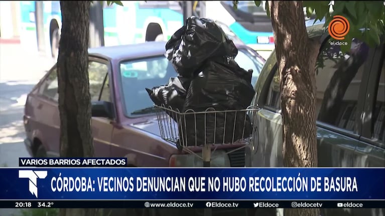Vecinos denuncian que el domingo no hubo recolección de basura