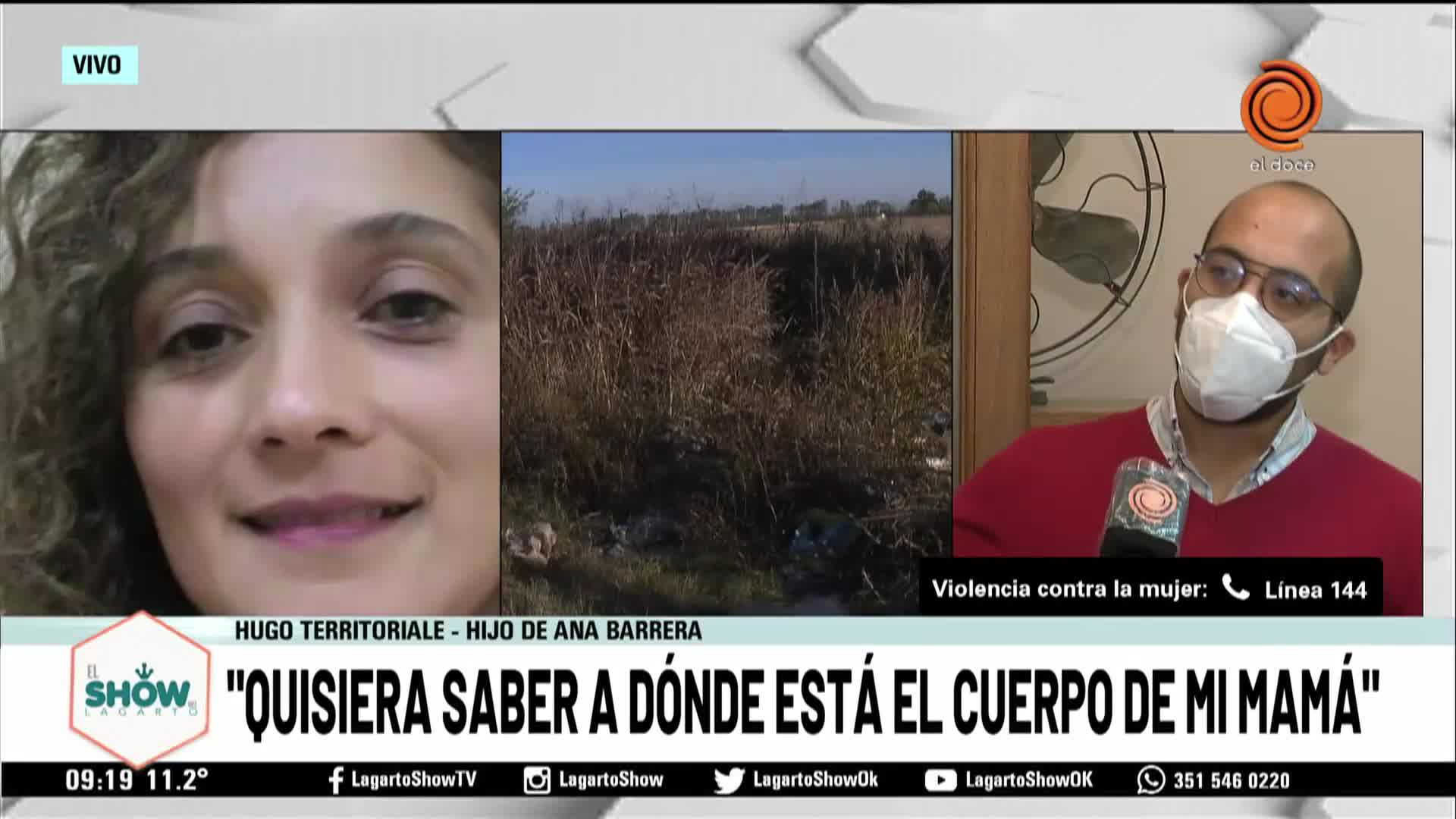 Femicidio de Ana Barrera: los hijos reclaman el cuerpo