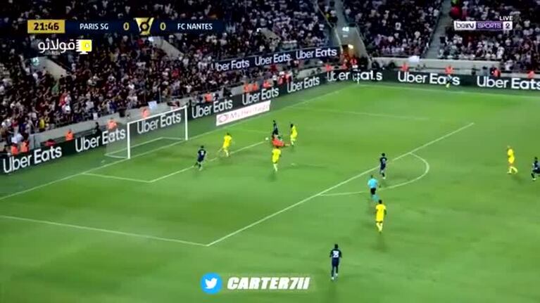 El golazo de Messi en la consagración del PSG