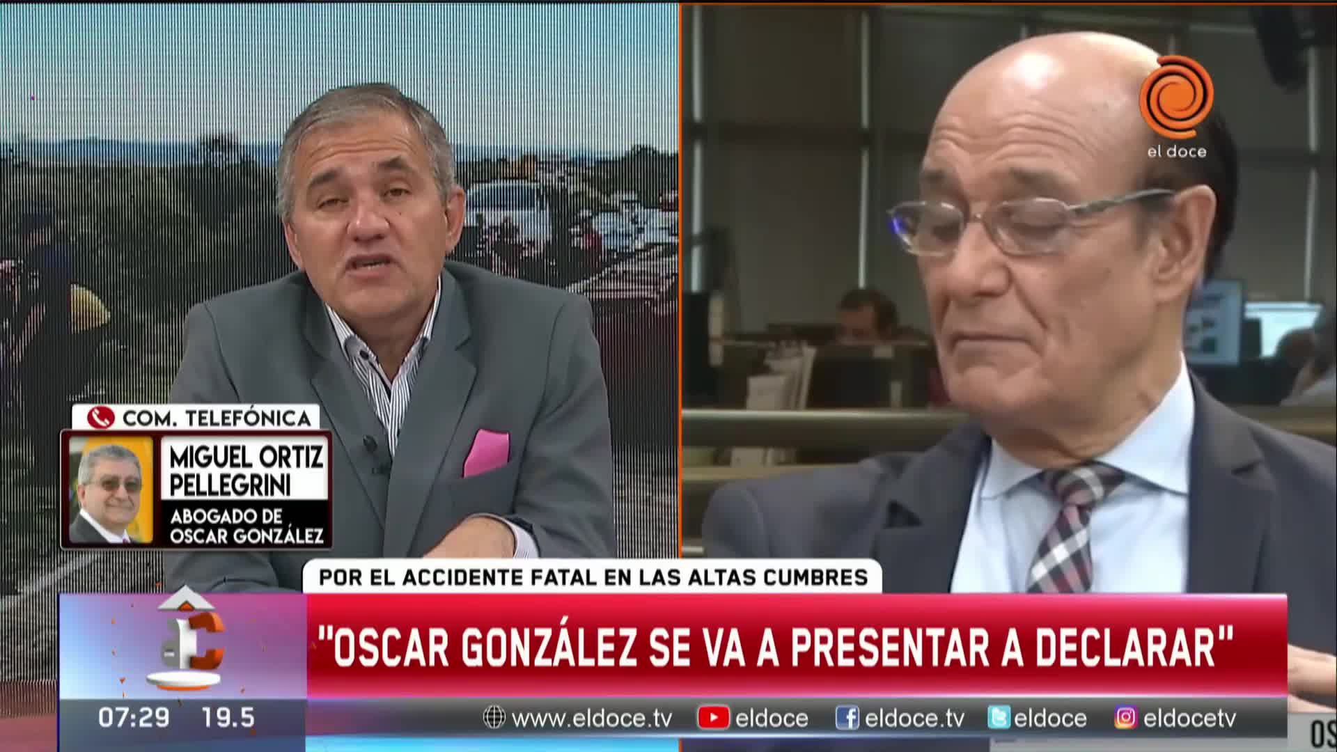 Oscar González declarará por la tragedia vial en las Altas Cumbres