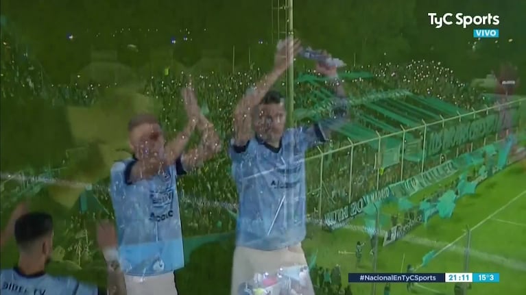 El impresionante recibimiento de la gente de Belgrano
