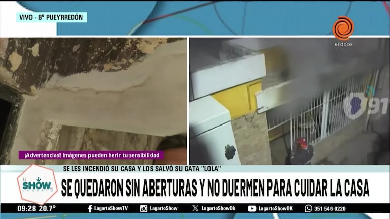 Una familia sobrevivió a un incendio gracias a su gata