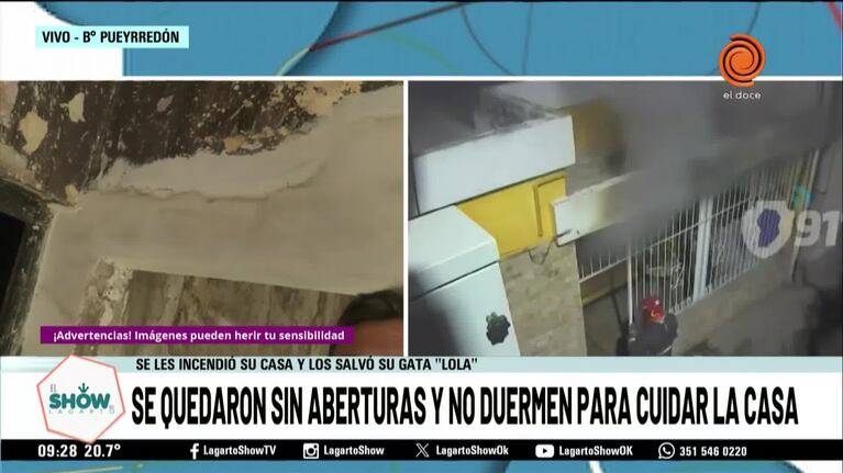 Una familia sobrevivió a un incendio gracias a su gata