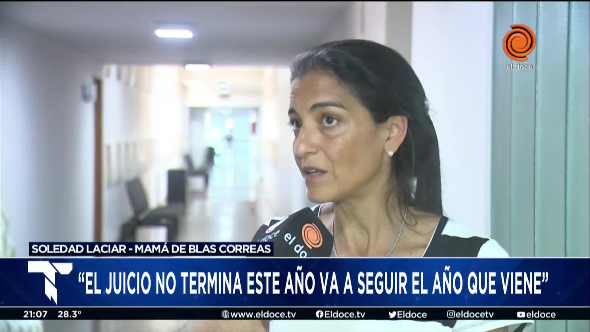 Para Soledad Laciar, "es muy importante" lo que pueda declarar Mosquera