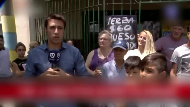 Reclamaban por seguridad y los amenazaron en vivo