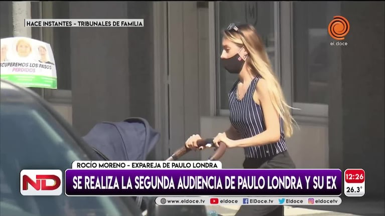 Rocío Moreno antes de la audiencia: "Estoy muy angustiada con la situación"