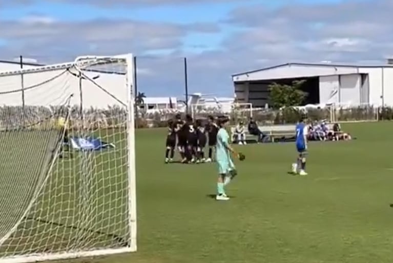 El golazo de Thiago Messi en una final con Inter Miami