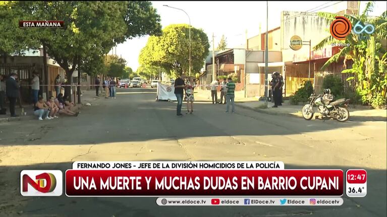 Muerte en barrio Cupani: el amigo del fallecido dijo que quisieron robar una moto