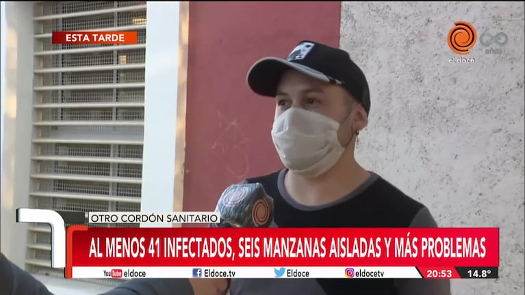 La sorpresa de los vecinos de Alto Alberdi ante el cordón sanitario