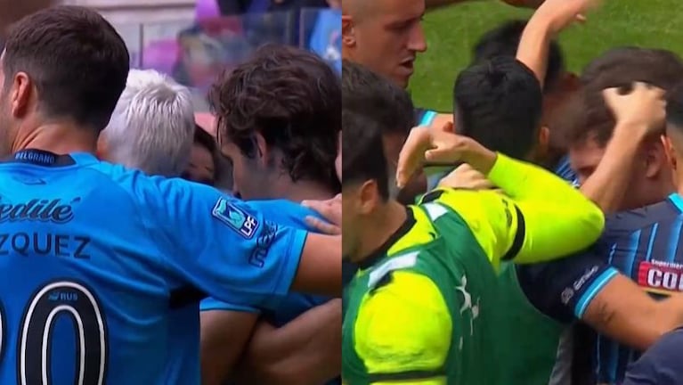 Ráfaga de goles: González Metilli y Lazarte en el 1 a 1 de Belgrano y Gimnasia de Jujuy