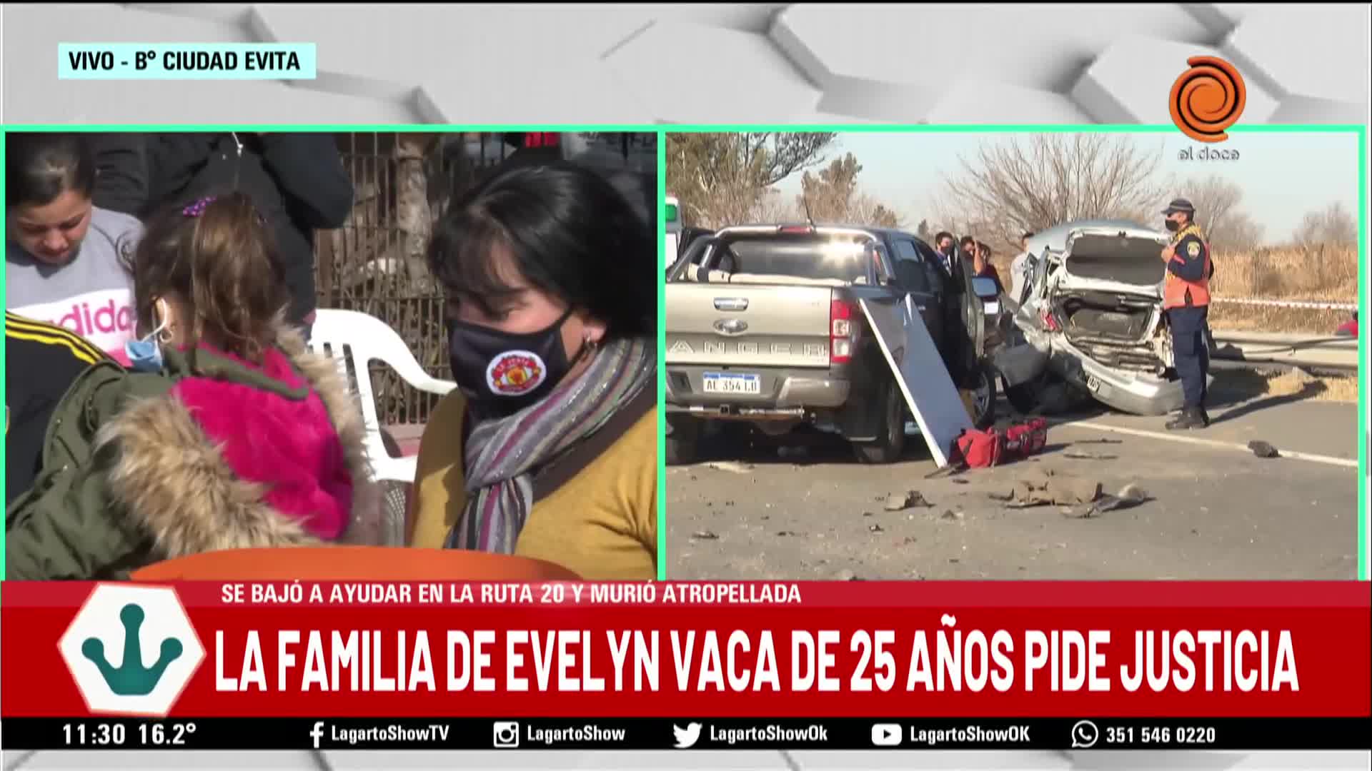 Muerte en la autopista: la familia de la mujer arrollada pide Justicia