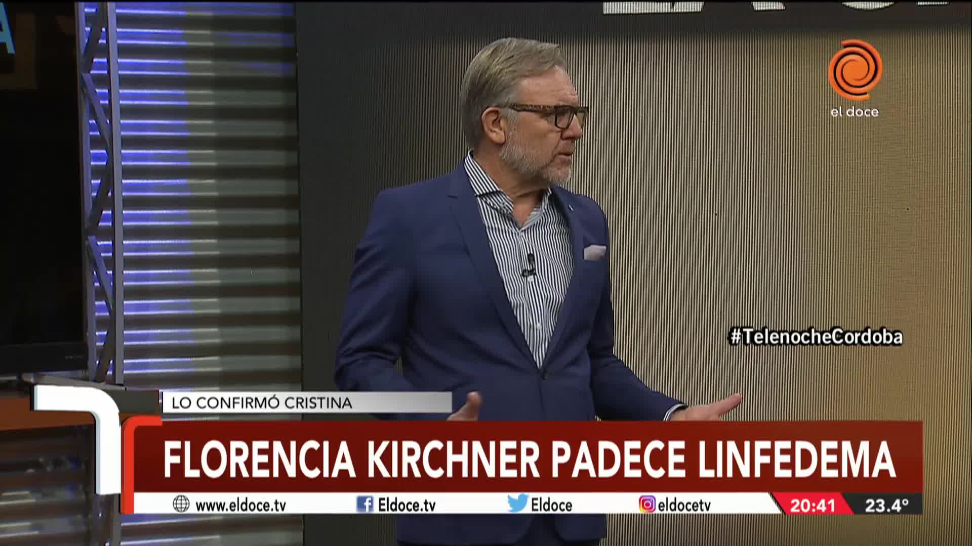 ¿De qué está acusada Florencia Kirchner y qué es el linfedema?