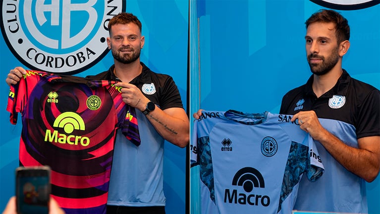 Belgrano presentó dos nuevos refuerzos para la temporada 2024