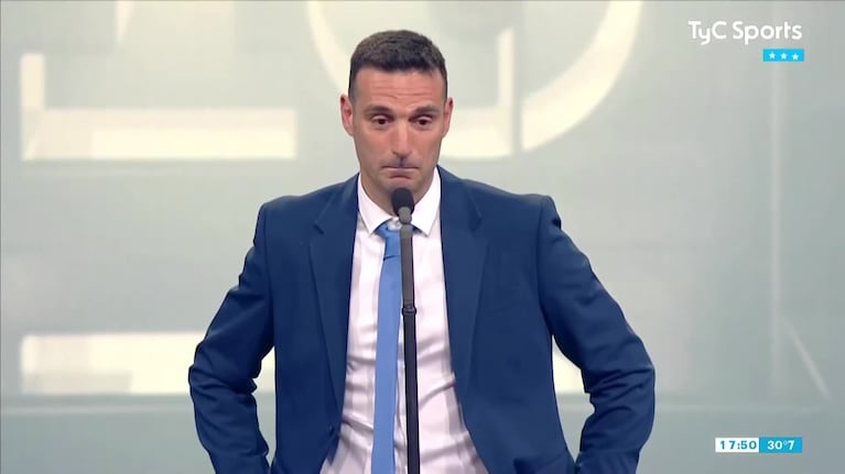 Scaloni, el entrenador The Best de 2022