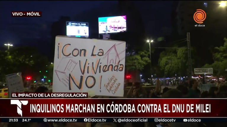 Cuestionamientos en Córdoba a la derogación de la Ley de Alquileres