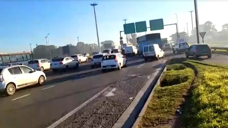 Así fue el violento robo que sufrió un motocam de TN