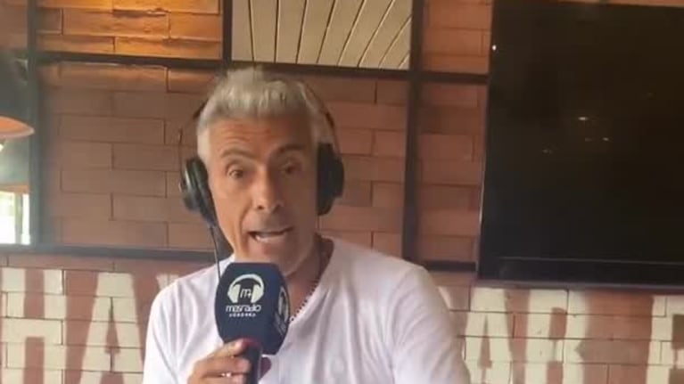 El momento que Cristian Bazán "echó" a Monada de la radio