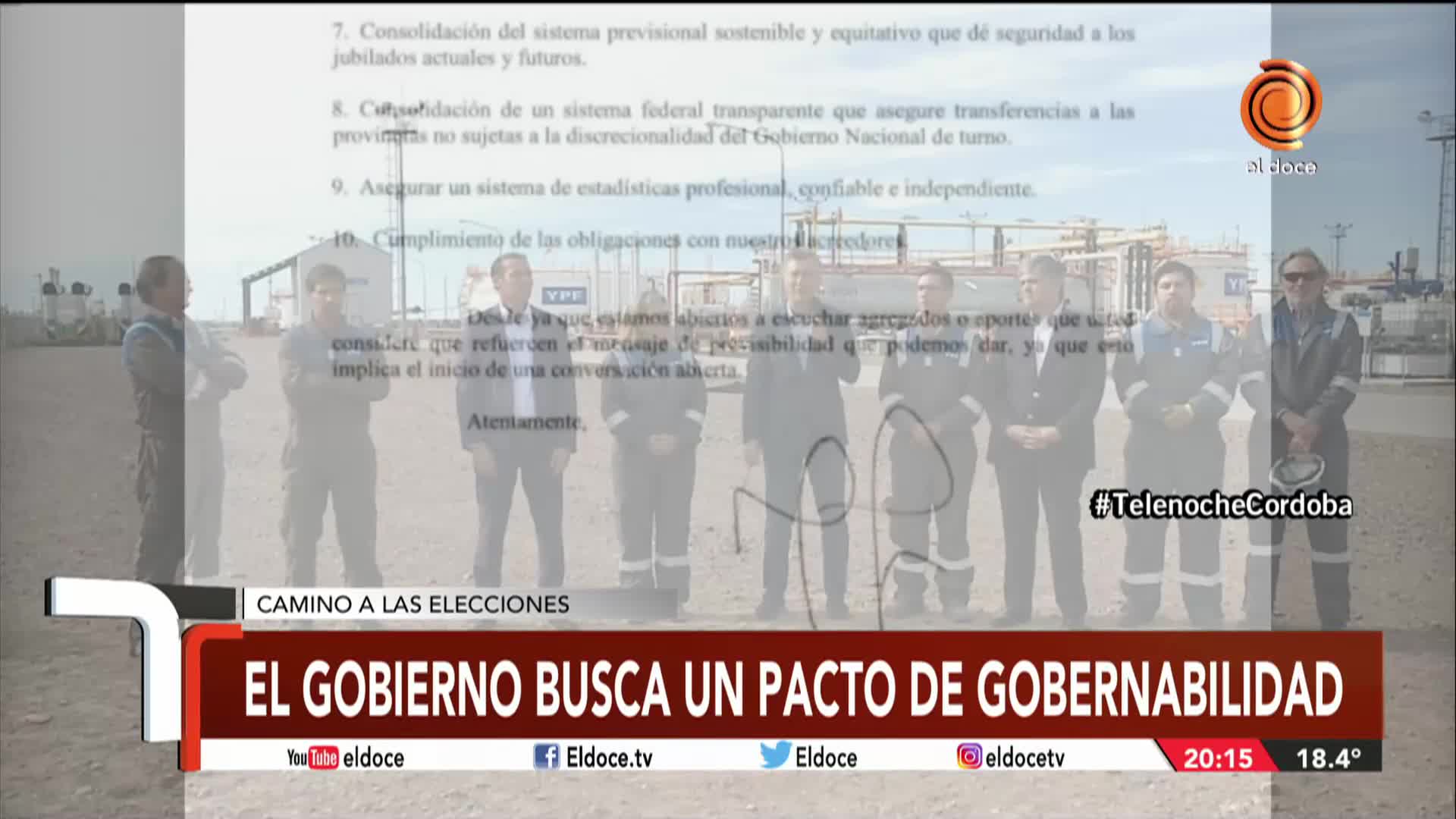 Los puntos claves del acuerdo que busca consensuar Mauricio Macri
