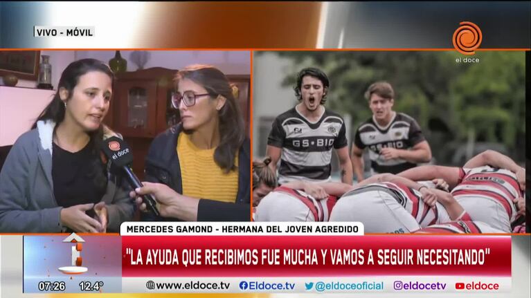 El pedido de las hermanas del cordobés grave en México