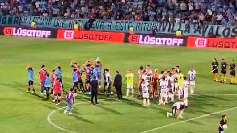 Los cánticos de los hinchas de Belgrano contra la comisión