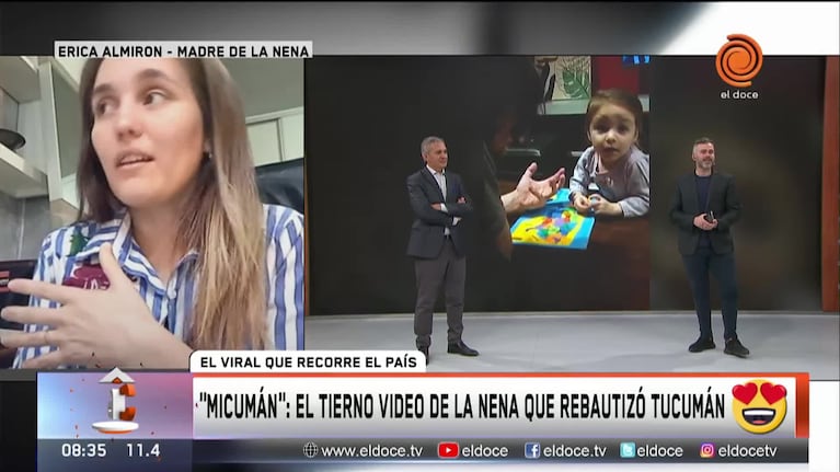 El viral de la nena que dijo “Micumán” a Tucumán 