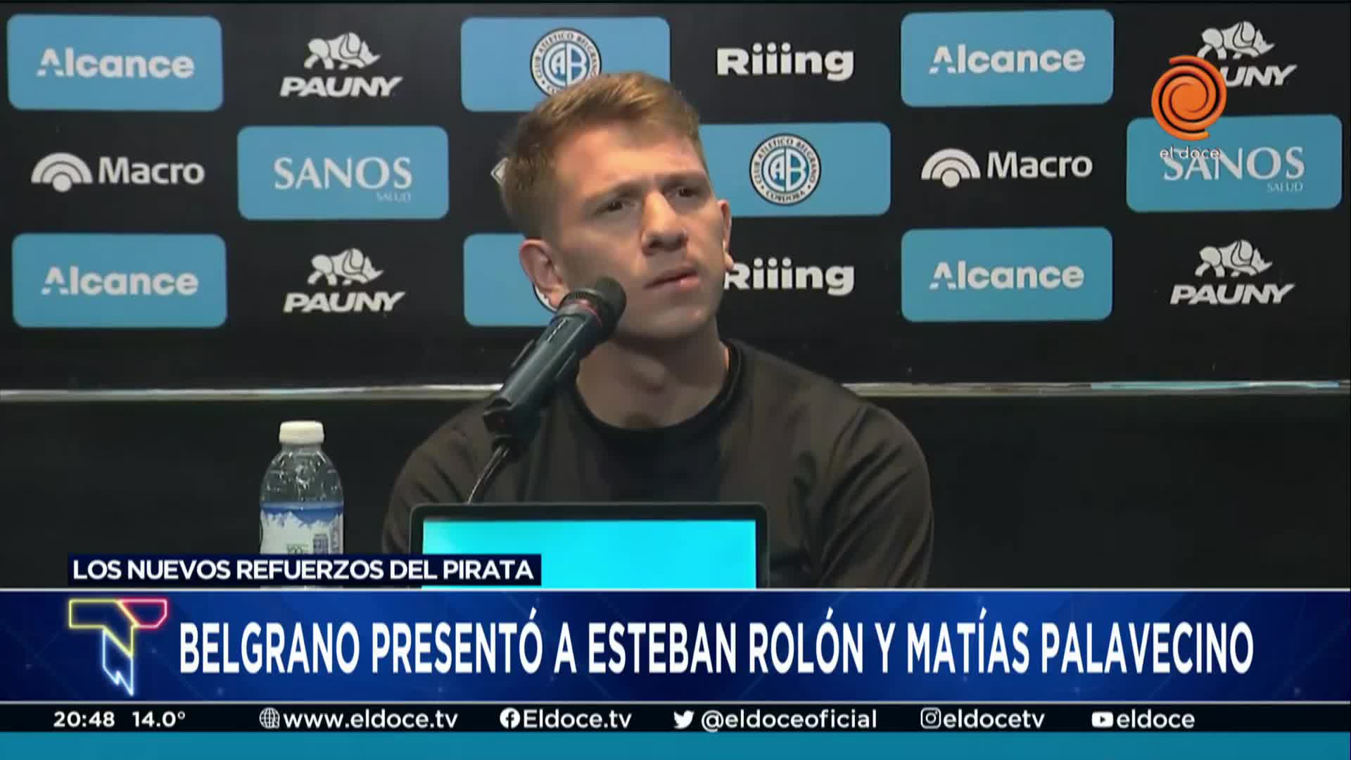 Palavecino y Rolón, los últimos refuerzos de Belgrano