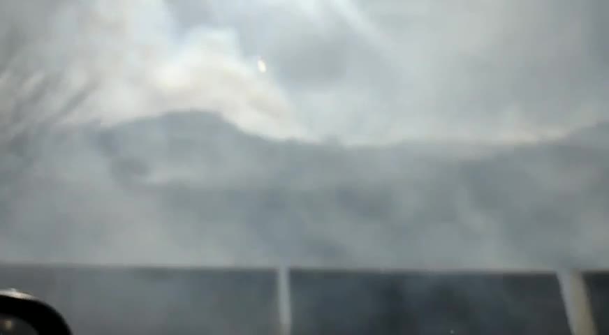 Fuego en el Camino del Cuadrado