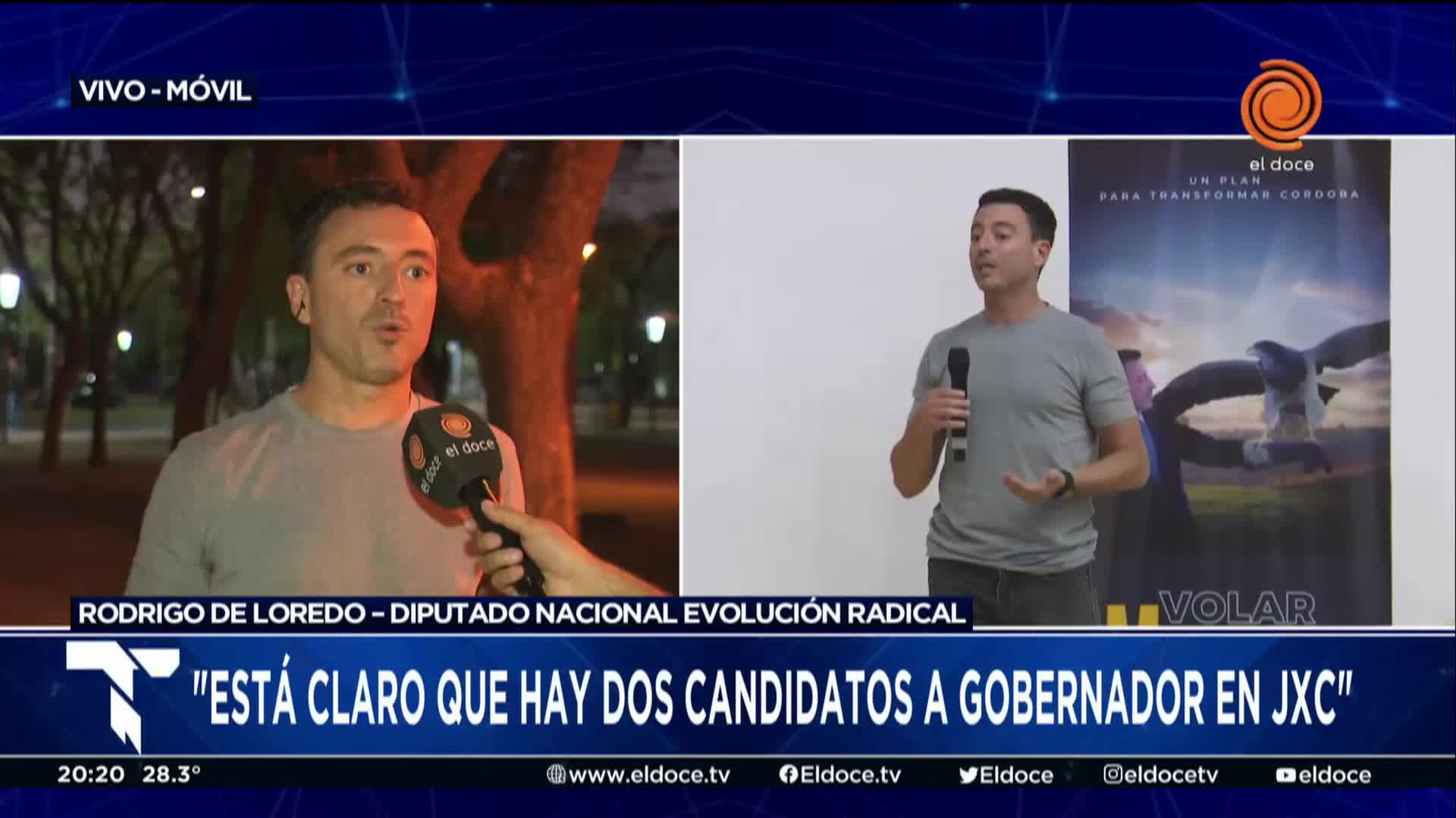 De Loredo tras su acto: "Uno de los candidatos a gobernador soy yo"