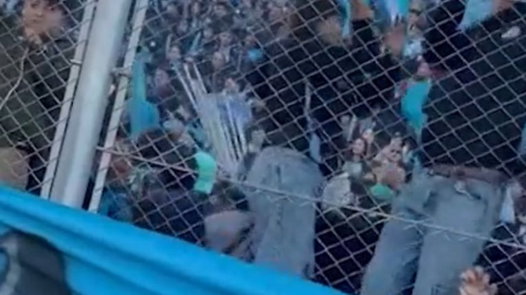 La pasión de los piratas en el banderazo en Alberdi