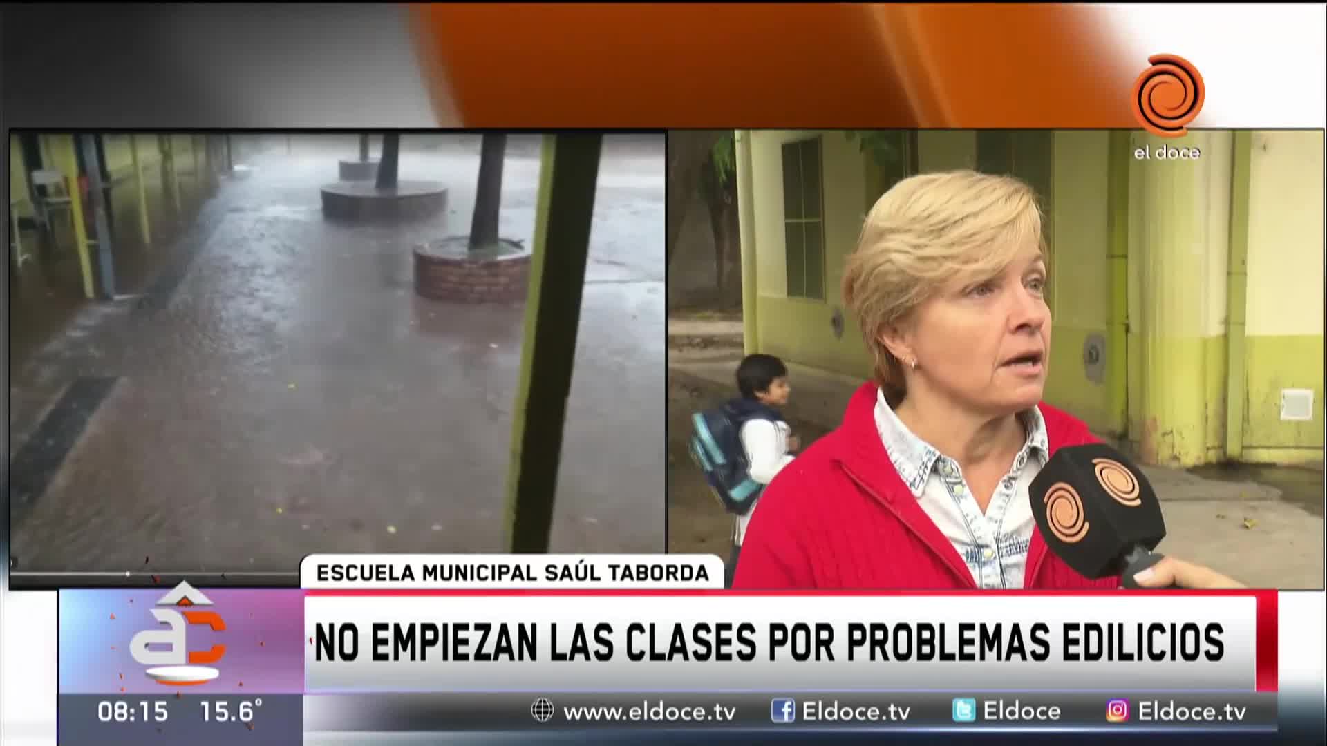 La escuela municipal Taborda, sin clases