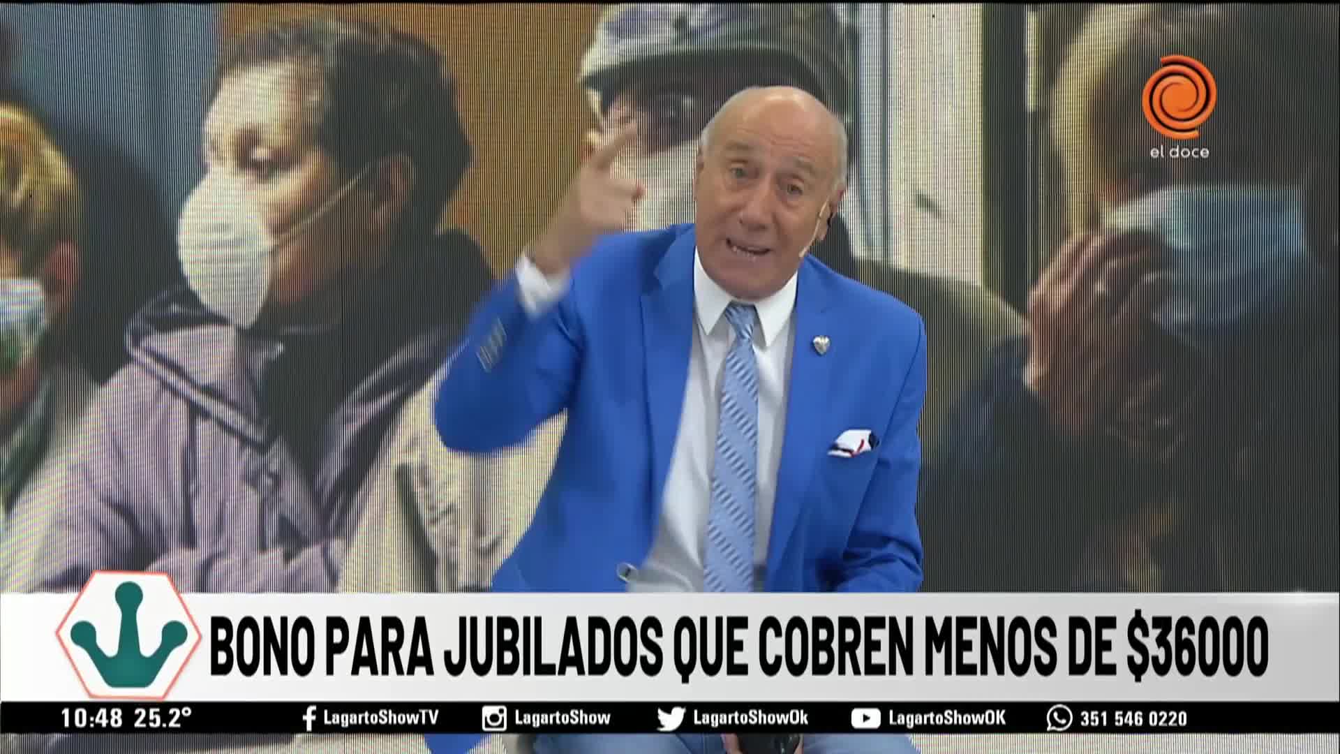 "Las mejores jubilaciones quedan para la política"